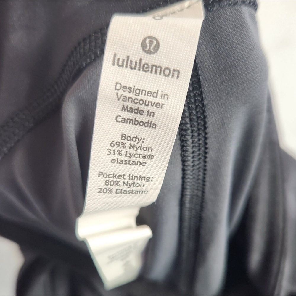 Lululemon Speed Up Crop Leggings Camo Multi Grey size 8 - Picture 14 of 15